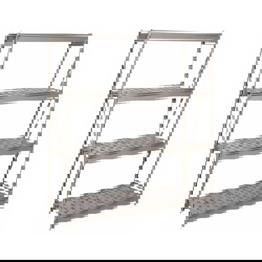 Bulk Storage Rack: 1,650 lb per Shelf, 4